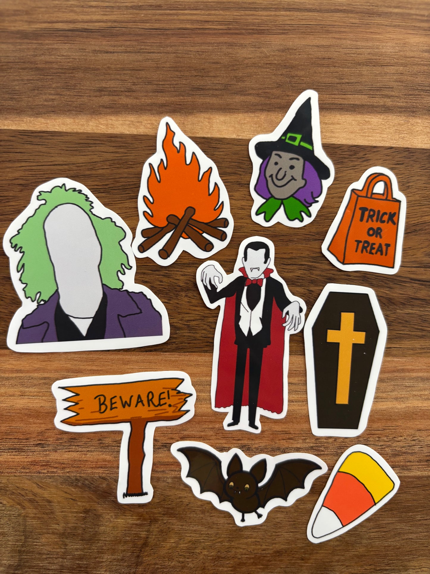 Halloween Themed Stickers
