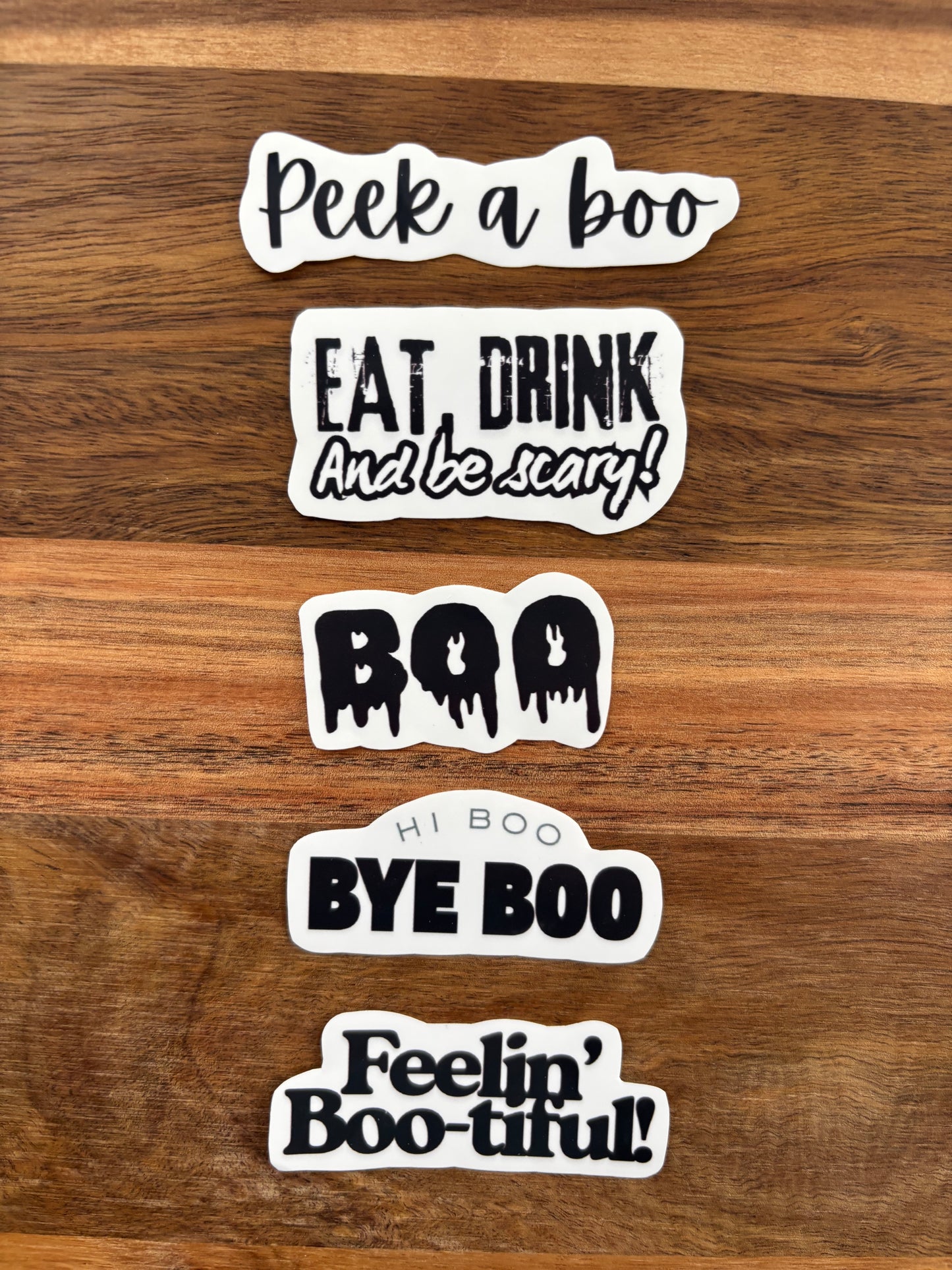 Cute Halloween Ghost Stickers